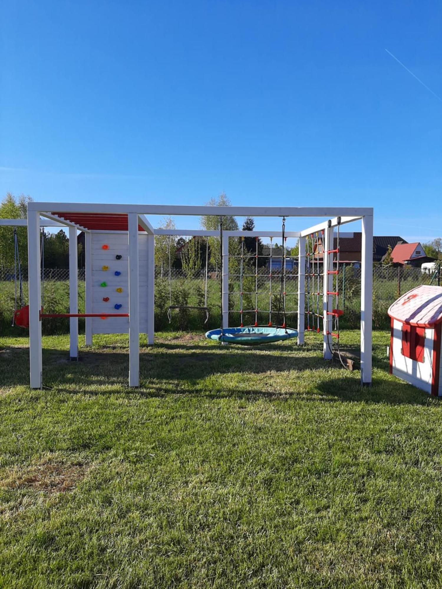 Osada Szwedzka Domek Plus Rusinowo  Esterno foto